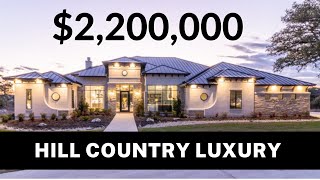 New Braunfels $2.2 Million Luxury house tour.
