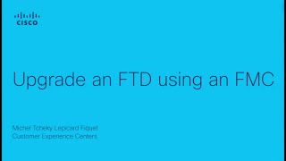 Upgrade FTD using FMC GUI