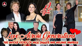 Passion Ignites: Love Defying Time Mick Jagger and Melanie Hamrick's Sizzling 44-Yrs Age Gap Romance