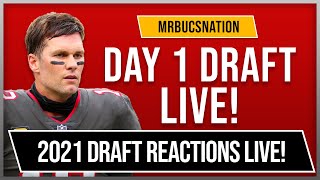 NFL Draft Round 1 REACTIONS LIVE! | 2021 Tampa Bay Buccaneers