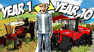 I Spent 10 Years on Western Wild Trying to Make $10 Million | Supercut | Farming Simulator 22