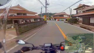 道の駅ハピネスふくえ《山口県萩市大字福井下》→ 道の駅うり坊の郷《山口県萩市大字片俣》