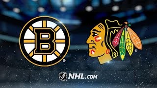 Kane notches the hat trick, Blackhawks defeat Bruins