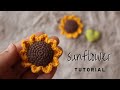 (No Sew) How to Crochet Sunflower | Amigurumi Tutorial