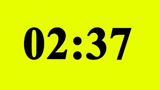 2 Minute 37 Second Timer