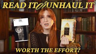Finally reading two of the most intimidating books on my TBR 📚 Read It or Unhaul It Reading Vlog