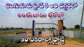 షాద్‌నగర్‌లో తక్కువ బడ్జెట్ ప్లాట్లు || బెంగుళూరు హైవేకి 2 నిమిషాలు #ప్లాట్స్‌ఫోర్సేల్ #హైదరాబాద్