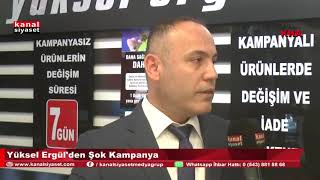 Yüksel Ergül'den Şok Kampanya