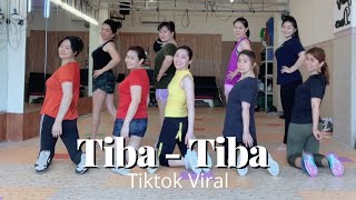 TIBA-TIBA (SPEED UP VERSION) TIKTOK VIRAL  | Dance Fitness With Linda