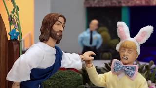 JESUS TAKES BACK EASTER ROBOT CHICKEN