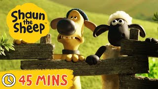 ☀️ 45 MINS of Best Bits of Shaun the Sheep 🐑 Seasons 1-5