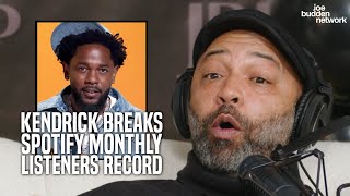 Kendrick Lamar Breaks Spotify Monthly Listeners Record