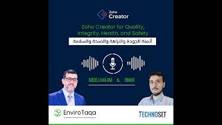 Podcast 3 - Unveiling the Power of  Zoho Creator for Quality, Health, and Safety