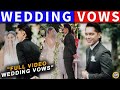 Carlo Aquino and Charlie Dizon Wedding Vows Full Video