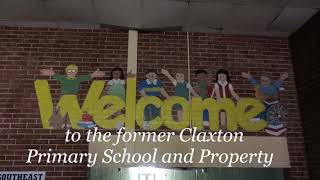 Former Claxton School and Property. Claxton Georgia
