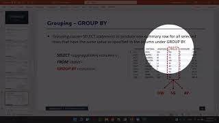 RDB: Structured Query Language (SQL) Part 2
