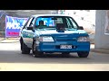 Tuner cars take over Marrickville, Sydney, cars leaving MMCC inc, Muscle Cars & Soccer event