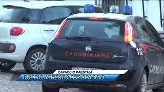 CAPACCIO PAESTUM, DOPPIO ARRESTO PER SPACCIO