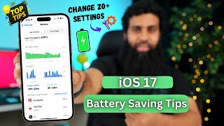 IOS 17 battery saving tips | iOS 17 Battery Drain Problem on iPhones ft Wondershare Recoverit