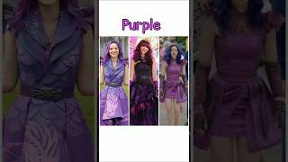 Dove Cameron in different colours- Descendants the Rise of red