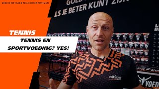 Sportvoeding voor, tijdens en na het tennis 🎾| SportvoedingWebshop