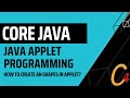 032 JAVA Applet Programming : How to create an shapes in Applet?