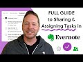 Full Guide to Sharing & Assigning Tasks in Evernote