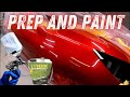 How to prep and panel paint your car. #autopaint #autobody