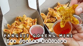 ENAK BANGET ! RESEP MUDAH PANGSIT GORENG MINI ISI AYAM - Ide Jualan Kekinian