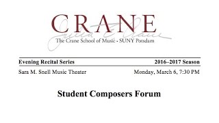 Student Composers Forum