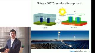 William Chueh | Paradigm-shifting materials insights for solar fuels and energy storage