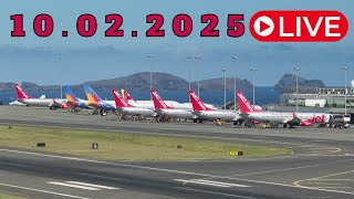 LIVE ACTION From Madeira Island Airport 10.02.2025