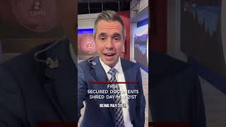 Free Secured Documents Shred Day May 21st