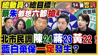 【94要客訴之精彩完整版重現】北市新民調陳24蔣23黃22！藍綠目標：搶4都！陳時中：雙城論壇沒價值就不辦！美眾議院通過預算：訓練烏飛官駕F16！英國連續嗆：會跟俄羅斯開戰曝百年恩怨