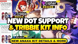 NEW UPDATE! NEW DOT SUPPORT IN VERSION 3X | TRIBBIE EARLY KIT DETAILS \u0026 ANAXA | Honkai Star Rail