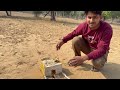 matchstick house making and burning challenge माचिस की तीलियों का घर बनाकर जलाया challenge