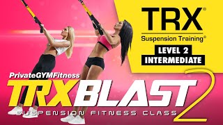 🟡  TRX Suspension Trainer - Tabata Full Body & Cardio (W9, D3) | TRXBLAST 2 🔥300-400 kcal