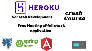 Free Hosting of Angular project on Heroku | Springboot project on Heroku | Postgres | part 1