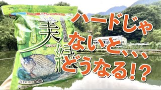 《今度こそ笑》マルキユーの新商品「美緑」をレビュー！とろろハードじゃないとこうなる件【へらぶな釣り】清川つくしフィッシングセンター