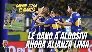 NOTICIAS DE BOCA HOY Luego de GANARLE a Aldosivi piensa en el Martes por la Copa Libertadores