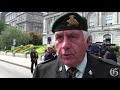 royal 22nd regiment parades through montreal