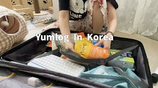 【韓国Vlog】【日韓夫婦】結婚ビザの更新と日本に一時帰国する準備【Yumlog in Korea】