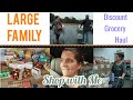 Come Discount Store Shop with ME! Large family GROCERY HAUL