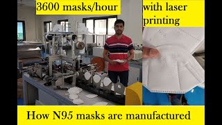 how N95 mask made | N95 MASK MAKING MACHINE, COMPLETE UNBOXING, DEMO, TRIAL \u0026 PRODUCTION.