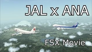 JAL x ANA | FSX Movie