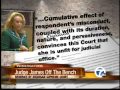Judge Sylvia James removed from bench