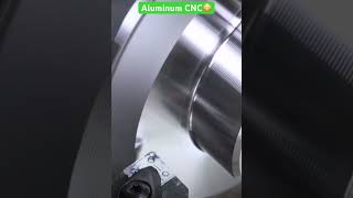 Fast machining aluminum flange with CNC lathe 👍