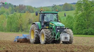 Podmítání s John Deere 7920 + Lemken Karat 9 a následné setí s New Holland TM165 + Vaderstad