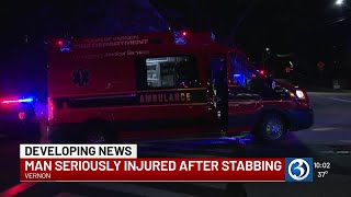 Man seriously injured in Vernon stabbing