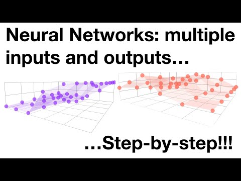 Neural Networks Pt 4 Multiple Inputs And Outputs Video Summary And Neural Networks Pt 4 Multiple Inputs And Outputs Video Summary And